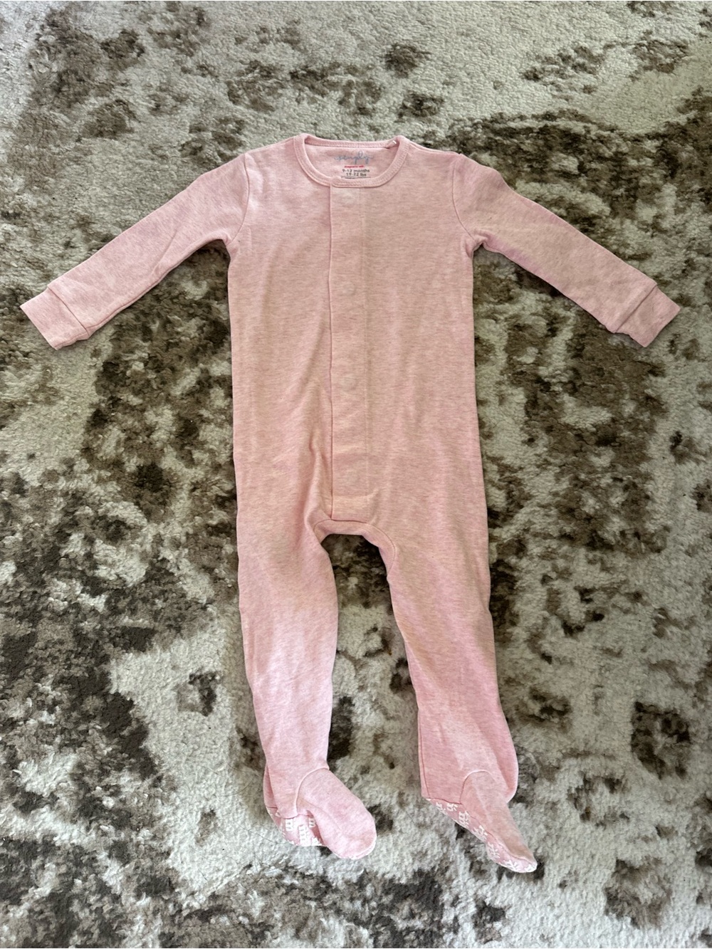 Magnetic Me Light Pink Footed One-Piece